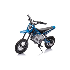 Dětská elektrická motorka Cross 350W 36V modrá