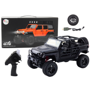 Terénní autíčko Off-road na dálkové ovládání RC 4x4 černé