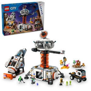 Lego Stavebnice LEGO City Vesmírná základna a startovací rampa pro raketu 60434