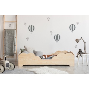 ADEKO ADEKO BOX 10 Dřevěná dětská postel Rozměr: 60 x 120 cm