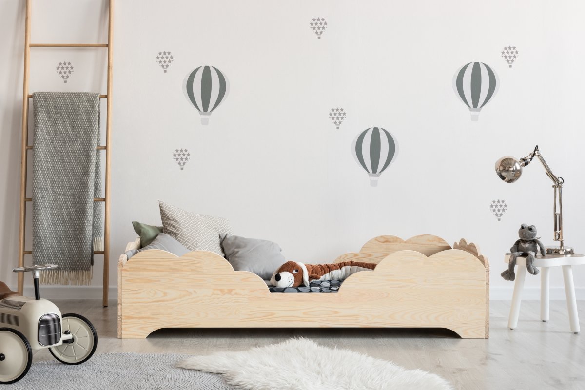 ADEKO ADEKO BOX 10 Dřevěná dětská postel Rozměr: 60 x 120 cm