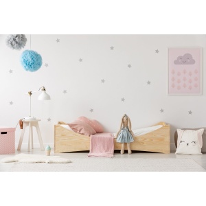 ADEKO ADEKO BOX 3 Dřevěná dětská postel Rozměr: 60 x 120 cm
