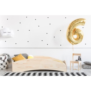 ADEKO ADEKO BOX 6 Dřevěná dětská postel Rozměr: 100 x 200 cm