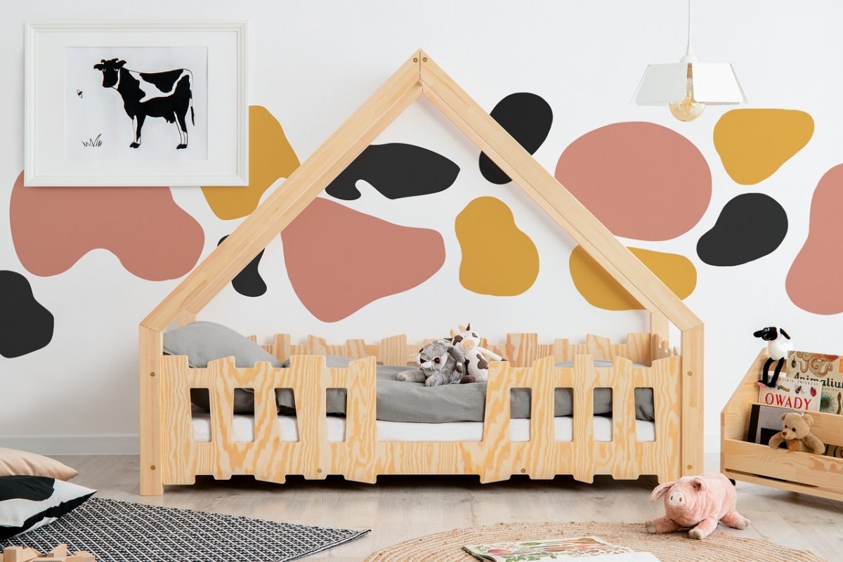 ADEKO GATO Dětská postel domeček ADEKO Rozměr: 70 x 180 cm