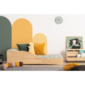 ADEKO ADEKO PEPE 3 Dětská dřevěná postel Rozměr: 60 x 120 cm