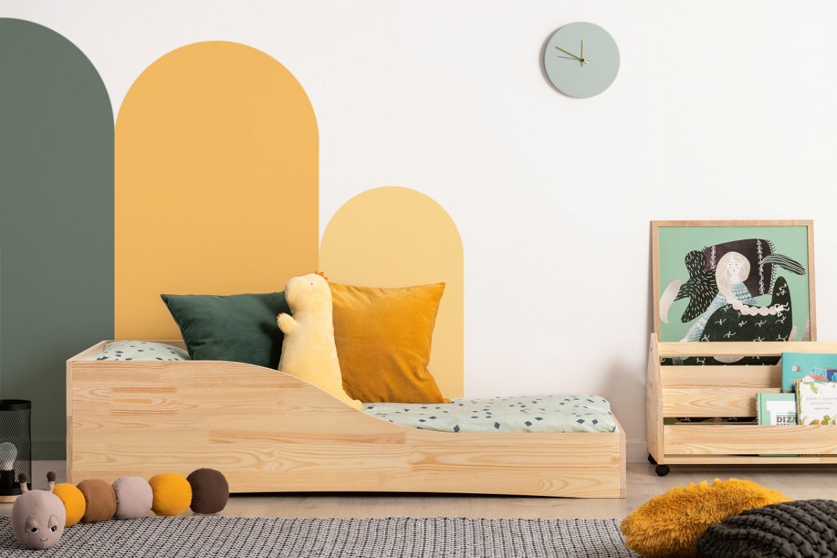 ADEKO ADEKO PEPE 3 Dětská dřevěná postel Rozměr: 60 x 120 cm