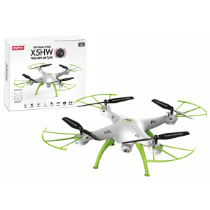 Dron X5HW bílá a zelená
