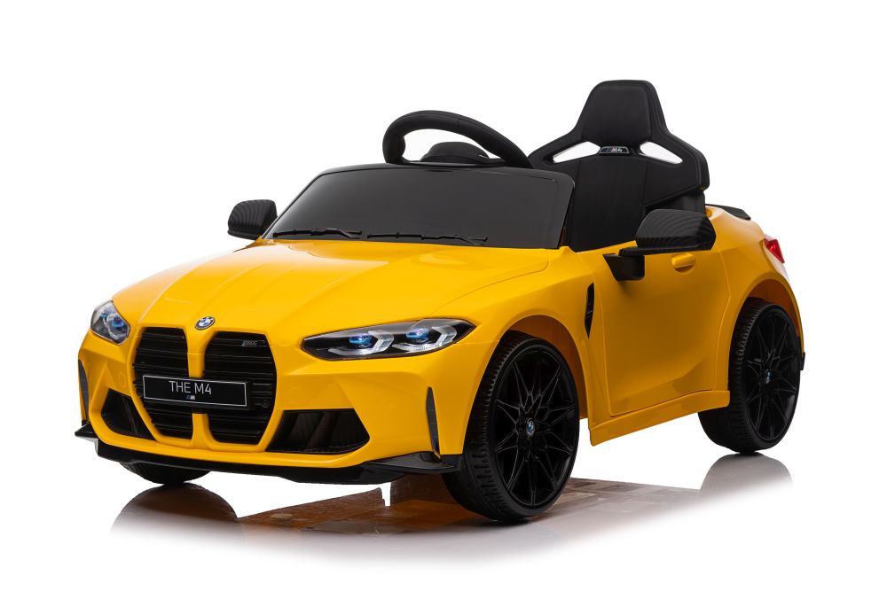 Elektrické autíčko BMW M4 12V žluté