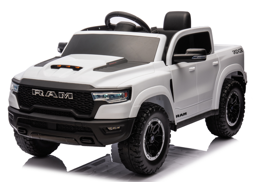 Dětské elektrické autíčko Dodge Ram bílé