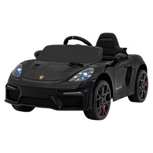 Elektrické autíčko Porsche Spyder RS 718 MP4 černé