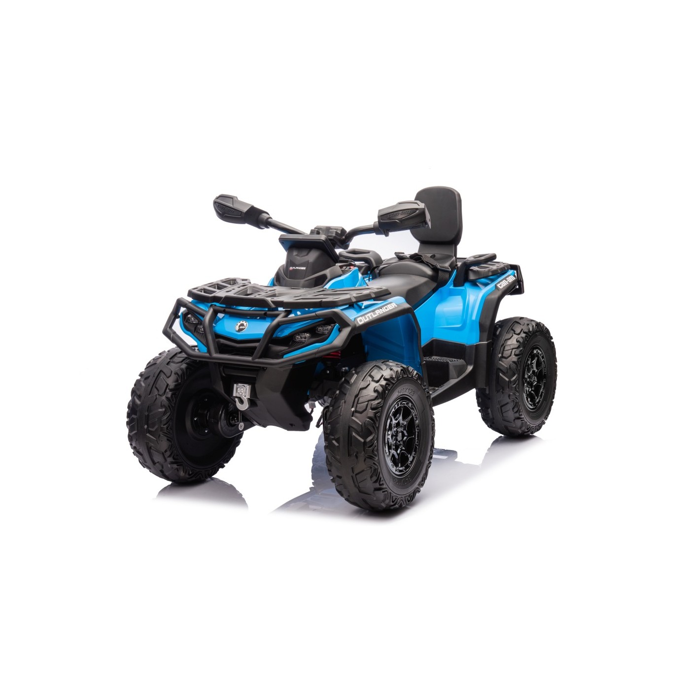 Dětská elektrická čtyřkolka Can-Am Outlander ATV modrá