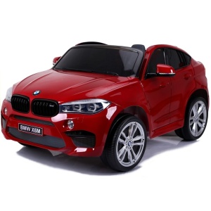 Elektrické autíčko BMW X6 M dvoumístné XXL lakované červené