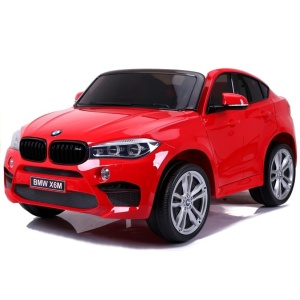Elektrické autíčko BMW X6 M dvoumístné XXL červené