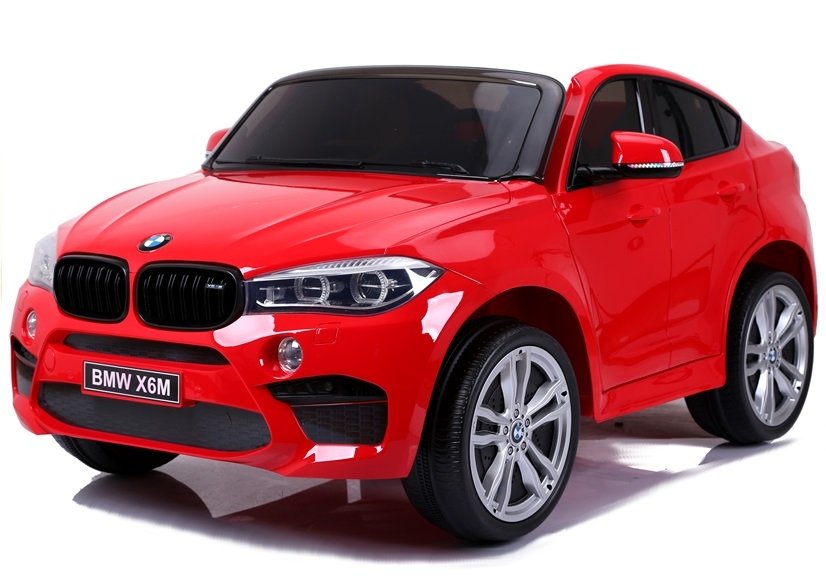 Elektrické autíčko BMW X6 M dvoumístné XXL červené