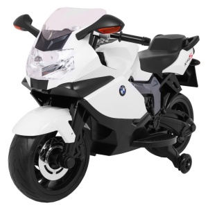 Dětská elektrická motorka BMW K1300S bílá