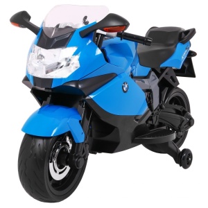 Dětská elektrická motorka BMW K1300S modrá
