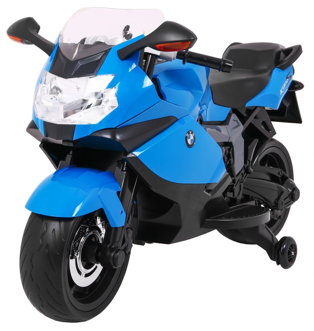 Dětská elektrická motorka BMW K1300S modrá