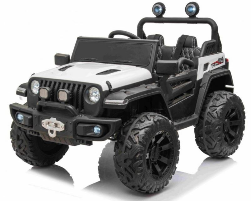 Dětské elektrické autíčko Master of Terain 4x4 bílé