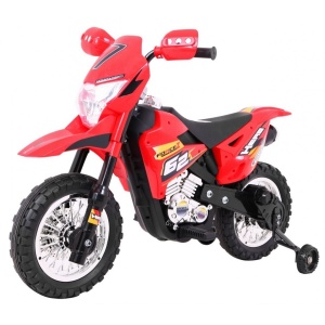 Dětská elektrická motorka Cross Force červená