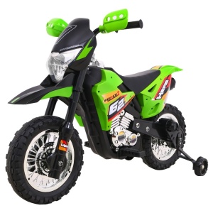 Dětská elektrická motorka Cross Force zelená
