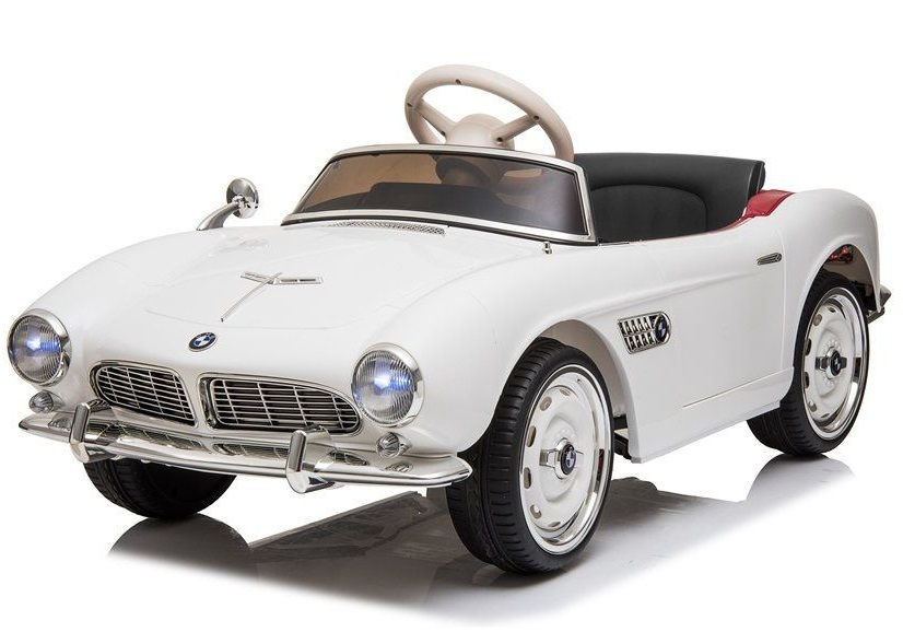Elektrické autíčko BMW 507 Retro bílé