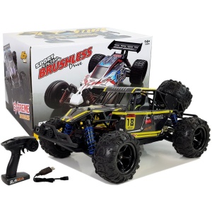 Auto na dálkové ovládání RC 4x4 Buggy Enzone 45 km/h žluté