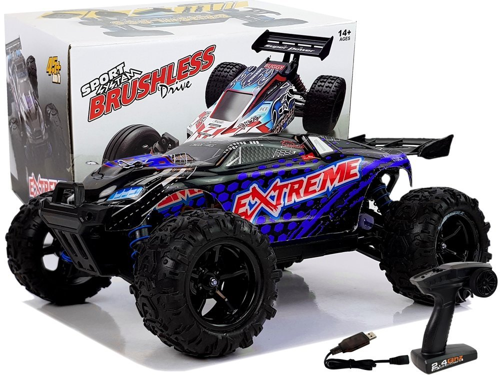Auto na dálkové ovládání RC 4x4 Buggy Enzone 45 km/h modré