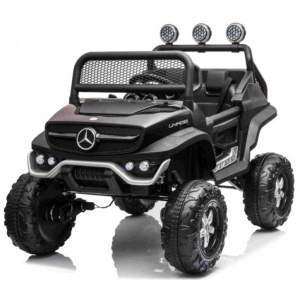 Dětské elektrické autíčko Buggy Mercedes-Benz Unimog 4x4 černé
