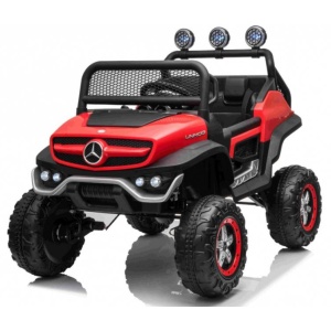 Dětské elektrické autíčko Buggy Mercedes-Benz Unimog 4x4 červené