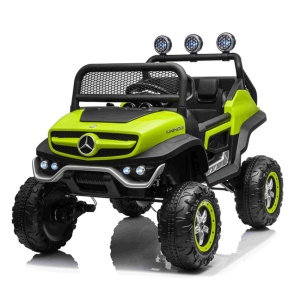 Dětské elektrické autíčko Buggy Mercedes-Benz Unimog 4x4 zelená