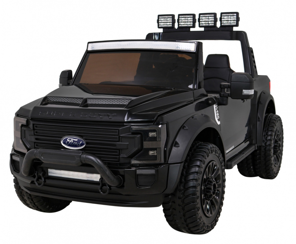 Elektrické autíčko Ford Super Duty 4x4 černé