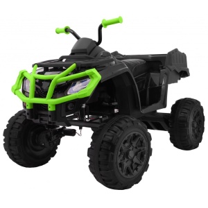 Dětská elektrická čtyřkolka ATV XL s ovládačem zelená