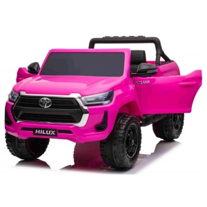 Elektrické autíčko Toyota Hilux růžové
