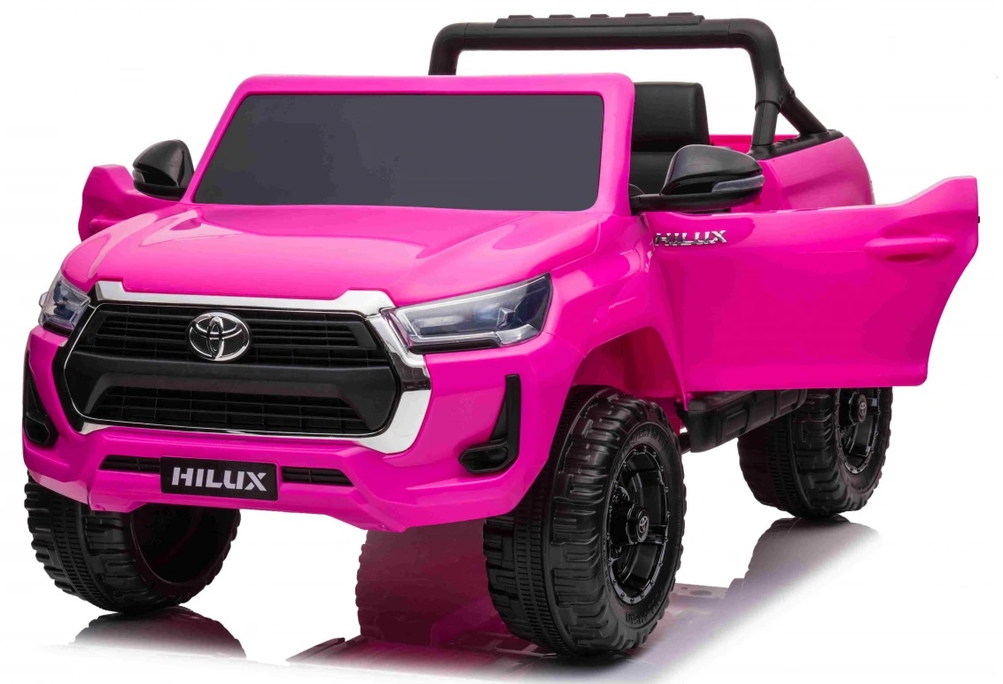 Elektrické autíčko Toyota Hilux růžové
