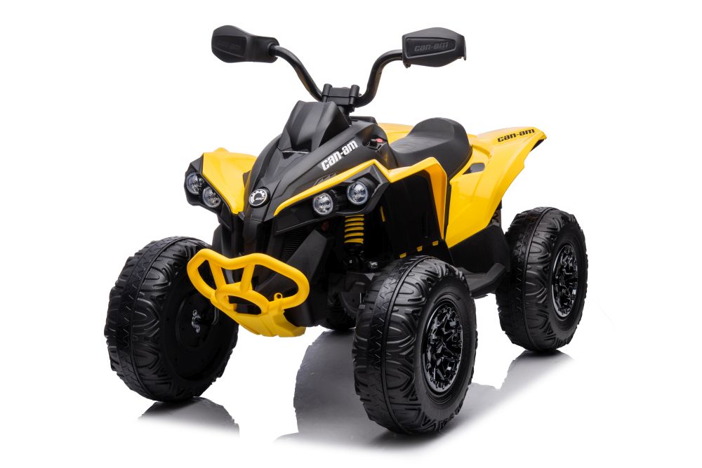 Dětská elektrická čtyřkolka Can-Am Renegade 180W 4x4 žlutá