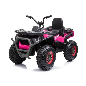 Dětská elektrická čtyřkolka XMX607 4x4 lakovaná růžová