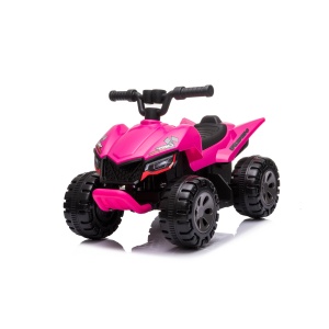 Dětská elektrická čtyřkolka The Fastest růžová