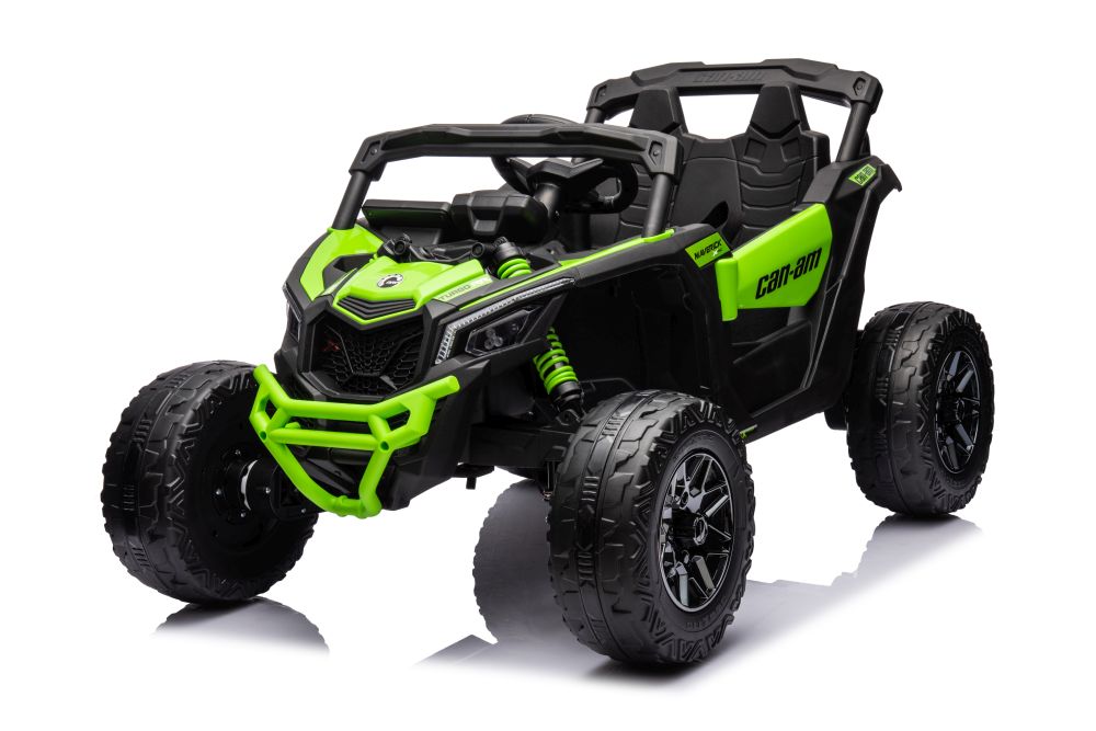 Elektrické autíčko Buggy Maverick Can-Am 4x200W 24V LCD MP4 zelené lakované