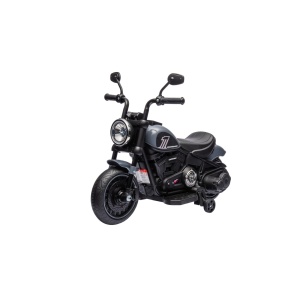 Dětská elektrická motorka Chopper Faster šedá