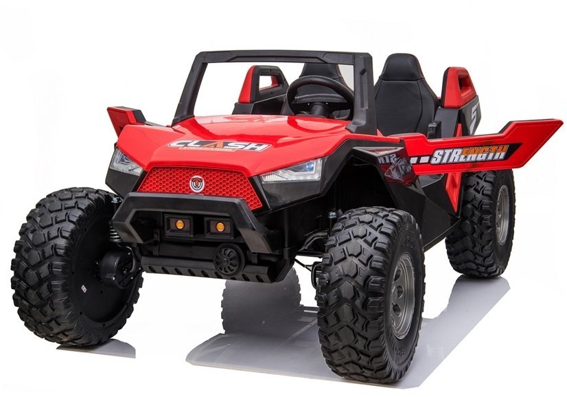 Elektrické autíčko buggy Clash 24V 4*200W 16km/h 60kg 2x12V14Ah červené