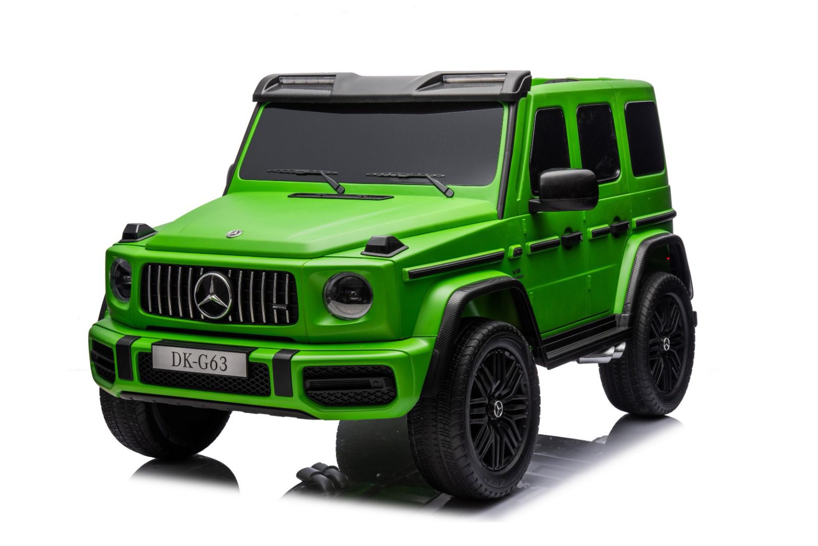 Elektrické autíčko Mercedes G63 AMG 2x24V 4x200W XXL + MP4 lakované zelené