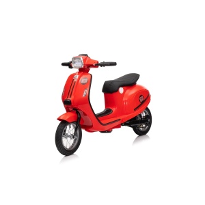 Dětský elektrický skútr Retro 23 červený