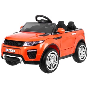 Elektrické autíčko sportovní Rapid Racer oranžové