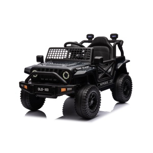 Elektrické autíčko OFFROAD černé 12V Vysoký podvozek