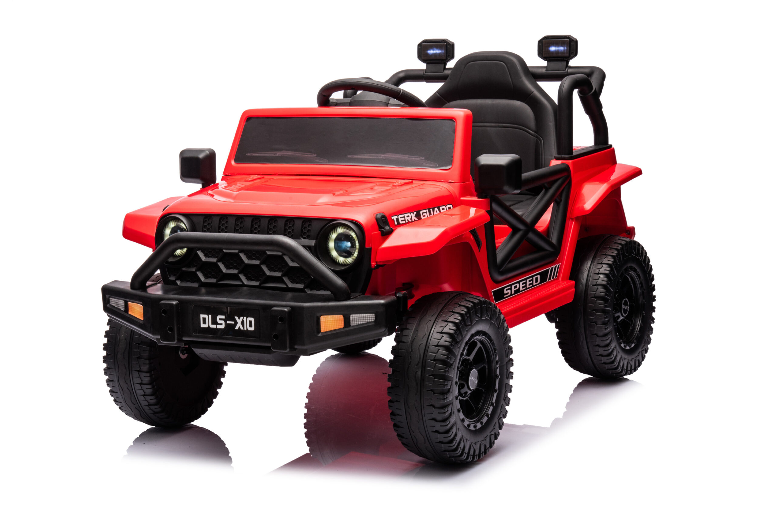 Elektrické autíčko OFFROAD červené 12V Vysoký podvozek