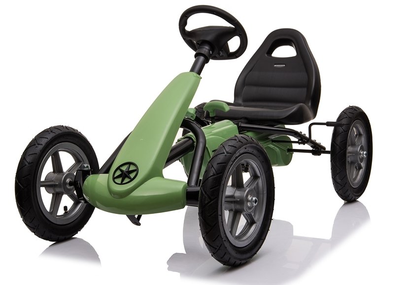  Šlapací motokára STAR zelená