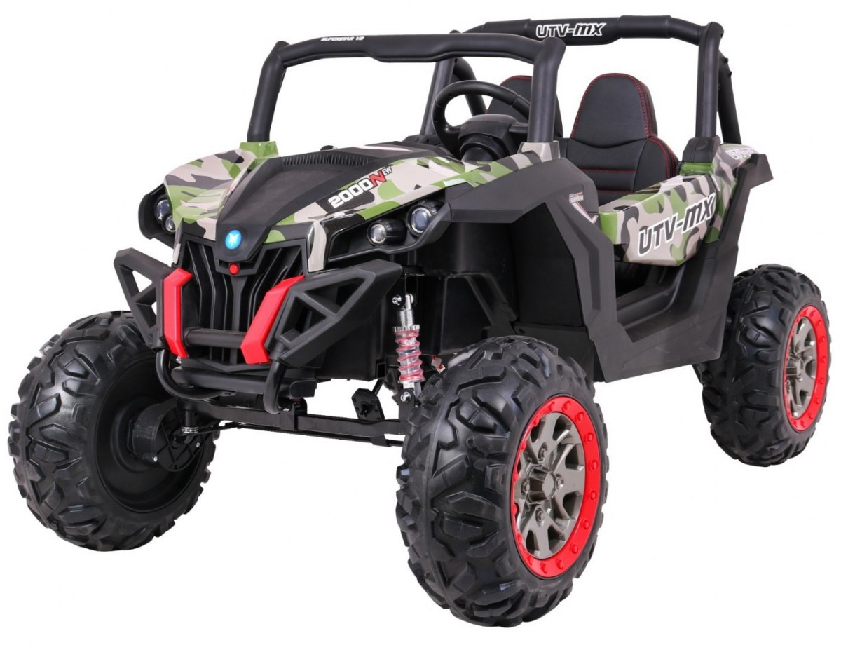 Elektrické autíčko Buggy SuperStar 4x4 lakované maskáčové