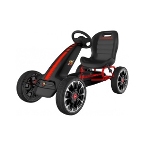 ABARTH šlapací motokára černá