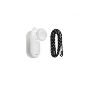 Bílý silikonový chránič a kryt objektivu na kameru Insta360 GO 3S 1INST435