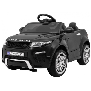 Elektrické autíčko sportovní Rapid Racer černý